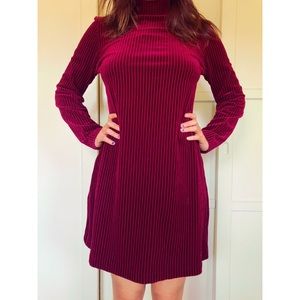 Red Velvet Dress